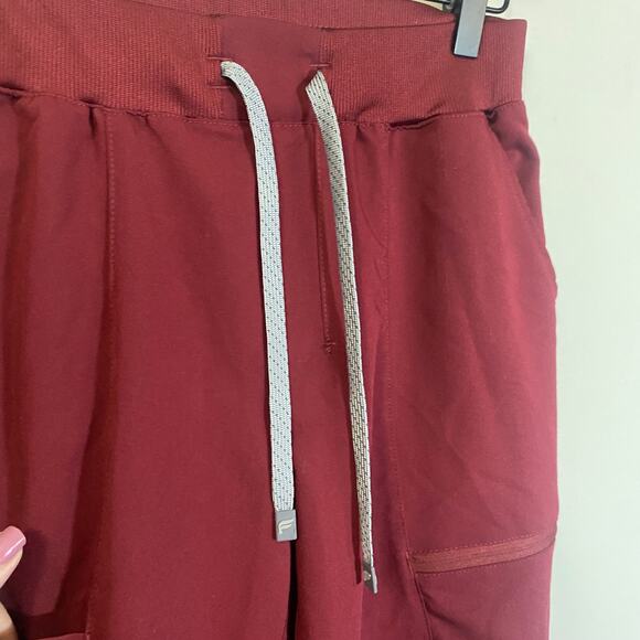 Fabletics All-Shift Scrub Jogger Dark Red Burgundy Mens/Unisex Sz S - Picture 5 of 15